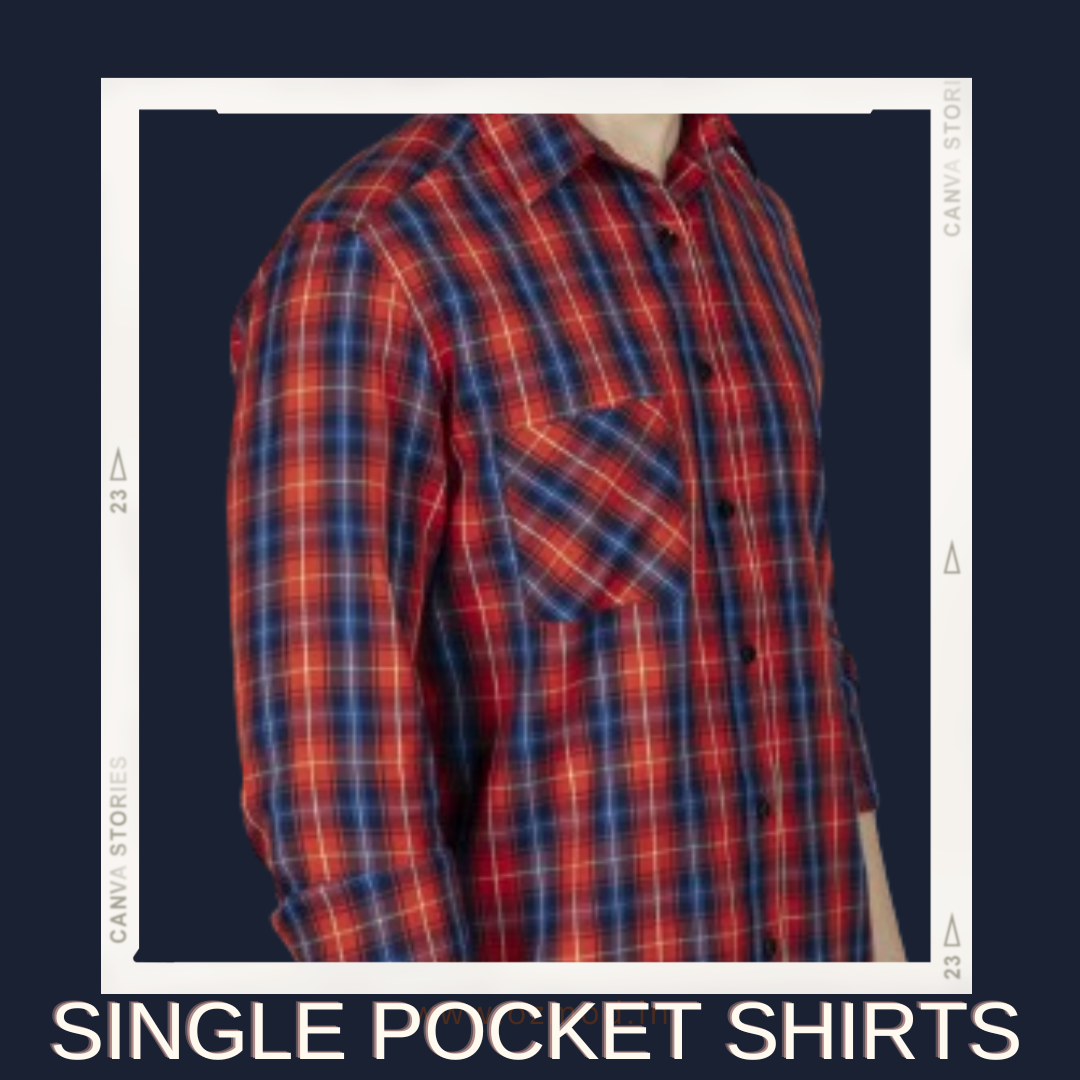 SINGLE POCKET OVERSIZE SHIRT
