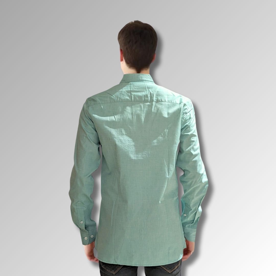 pista green casual shirt