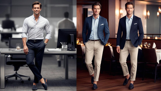 From Desk to Dinner: Transitioning Your Smart Casual Look for men!