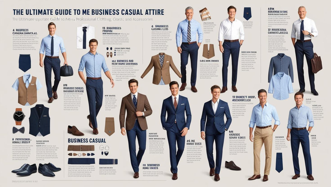 The Ultimate Guide to Men’s Business Casual Attire