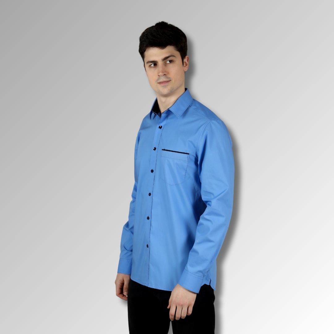 Blue Party Shirt for  men
