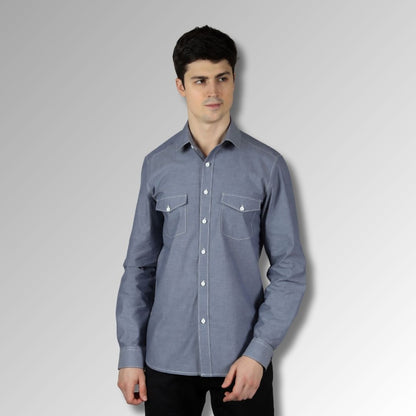 Blue Shirt for men