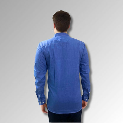 Blue casual shirt 