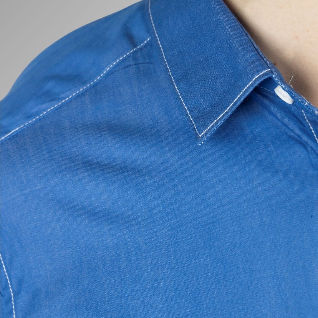 Blue Button down  shirt
