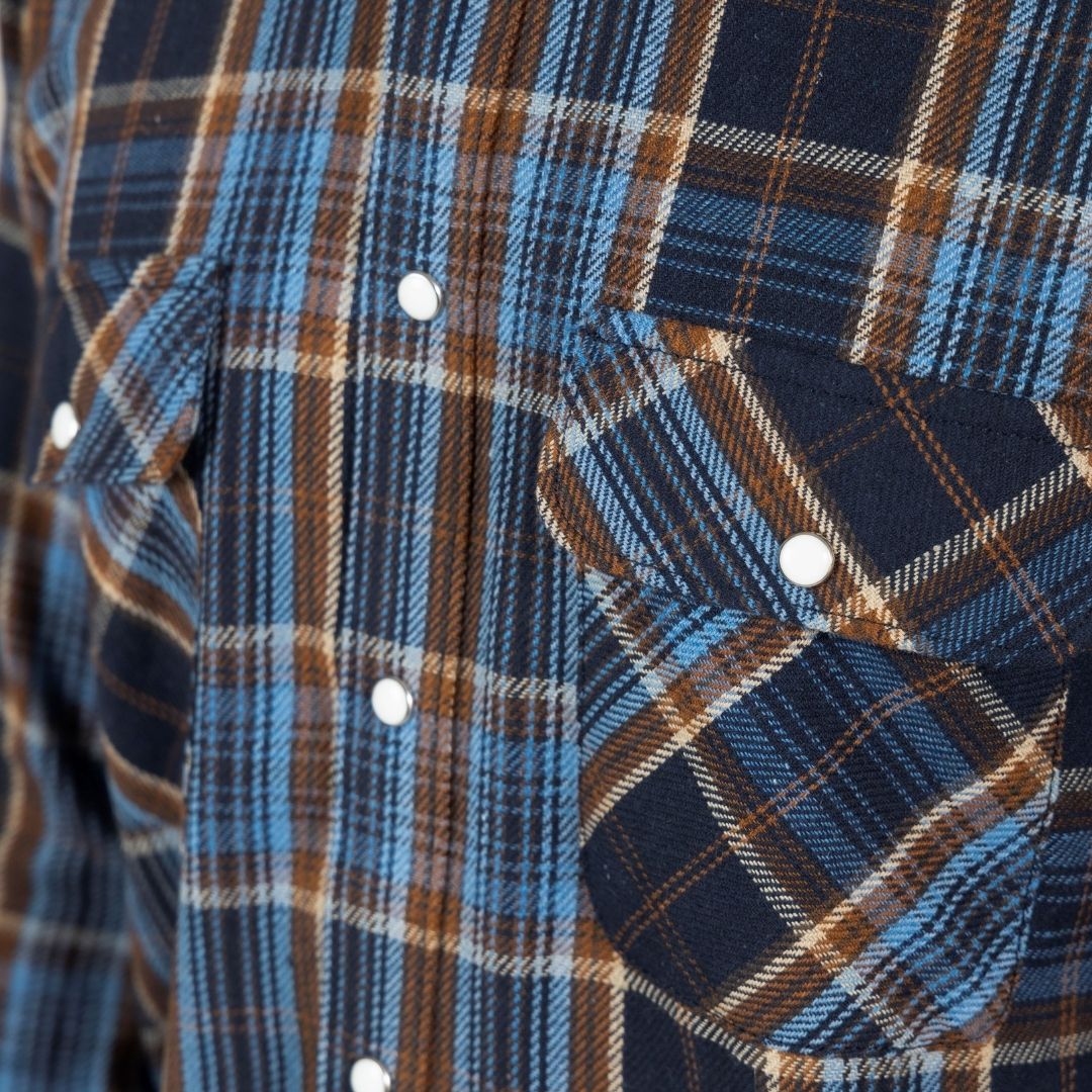 Cotton Flannel  mens shirt