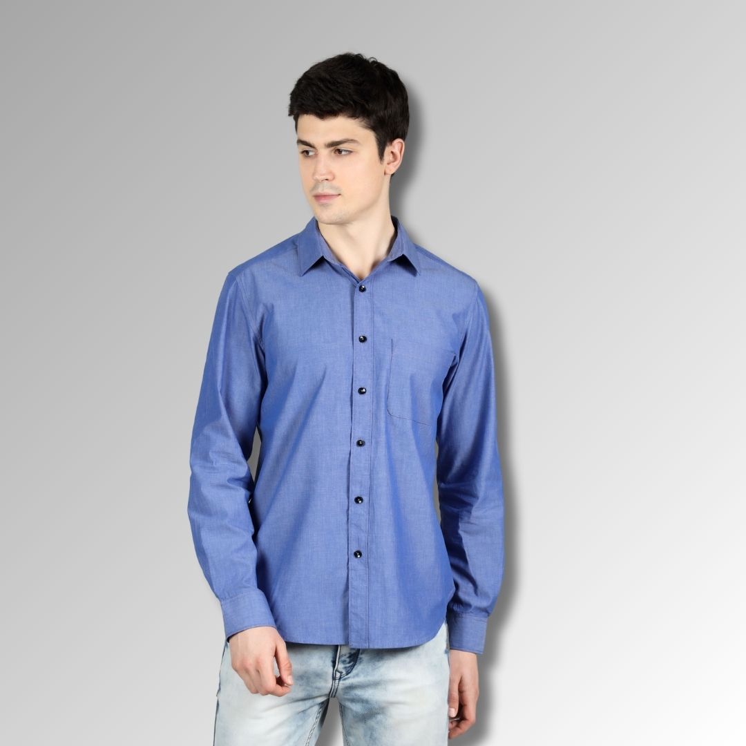 Blue shirt for men