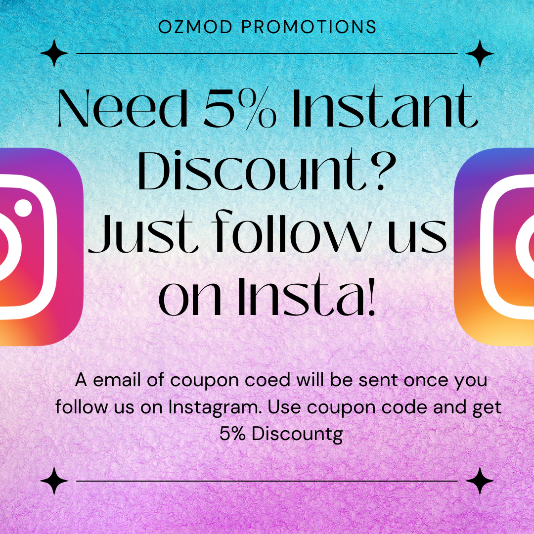 Instant Discount - 5% Off