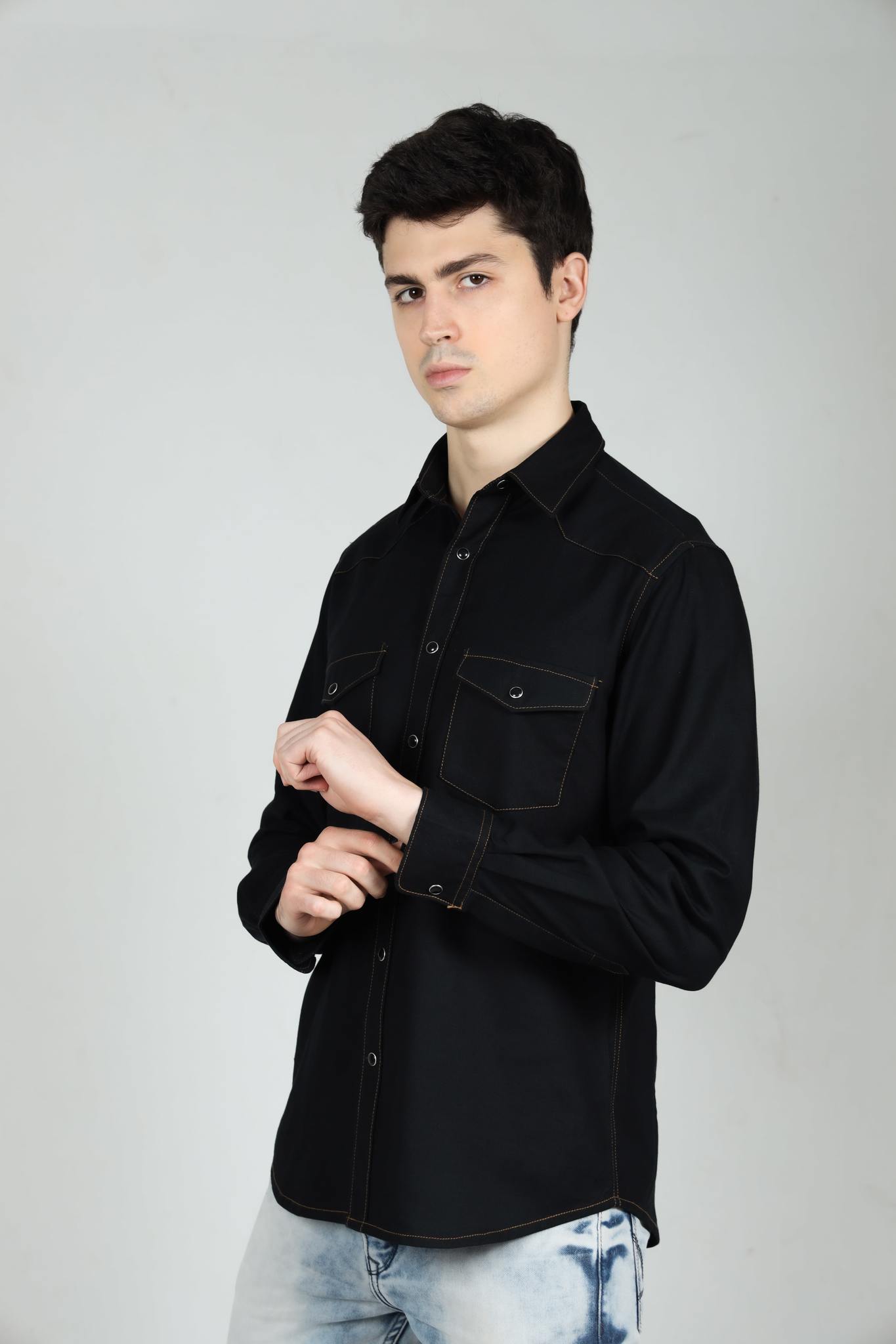 WESTERN SHIRT / BLK